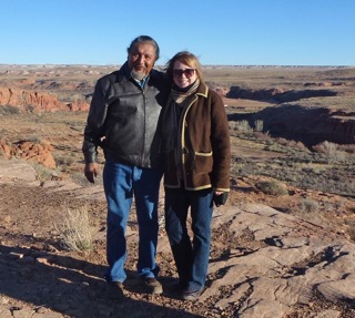 Hopi Elder Harold Joseph and Carla Woody