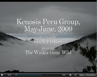 Slideshow about Peru 2009 trip