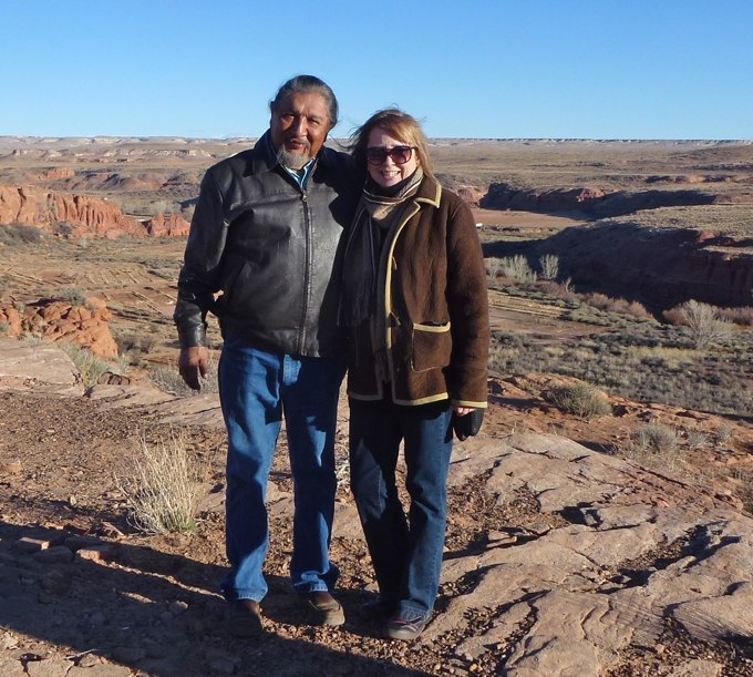 Hopi Elder Harold Joseph and Carla Woody